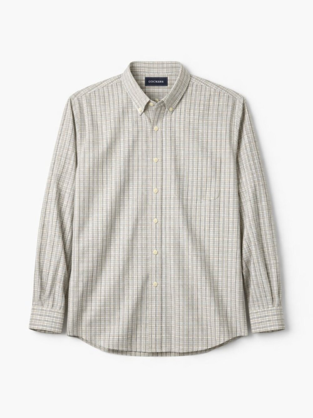 Dockers Men’s No Wrinkles Stain Defender Button‑Down Shirt | Size XL